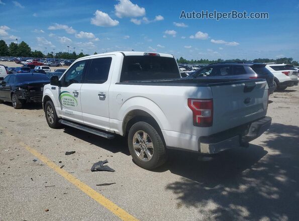 1FTEW1C55JKD43989 2018 FORD F150 White Rear left