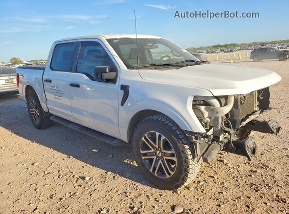 1FTEW1C55PKF56594 2023 FORD F150 Белый Передняя правая четверть