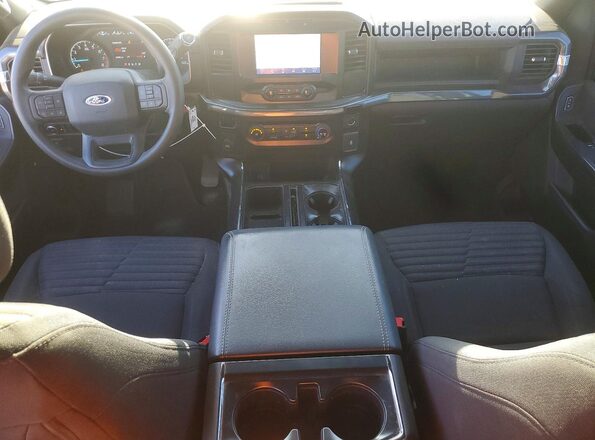 1FTEW1C55PKF56594 2023 FORD F150 Белый Вид панели приборов