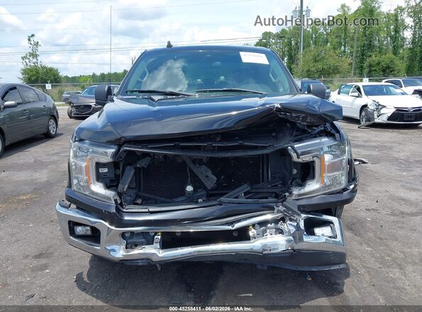 1FTEW1C56KKC38217 2019 FORD F150 Black Вид щитка приладів
