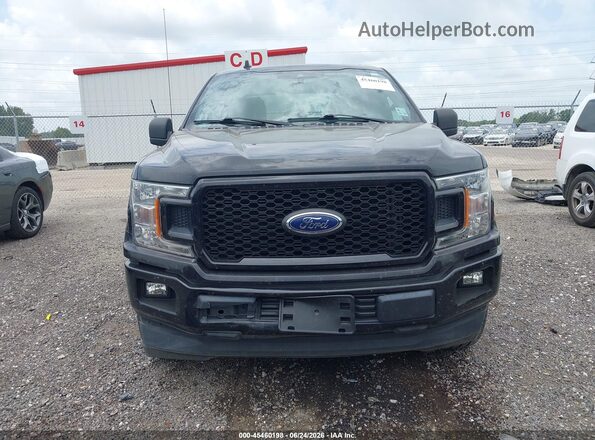 1FTEW1C56LKE69152 2020 FORD F150 Black Вид задньої частини салону