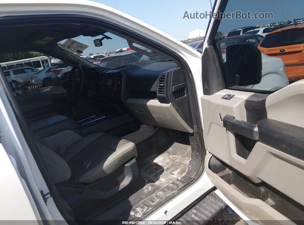 1FTEW1C57KFD54468 2019 FORD F150 White Вид салону спереду