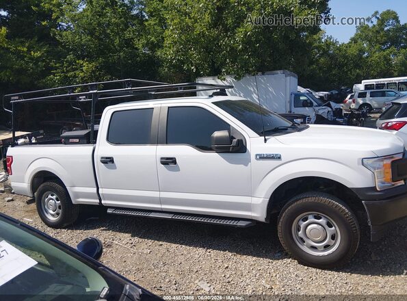 1FTEW1C57KFD54468 2019 FORD F150 White Вид задньої частини салону