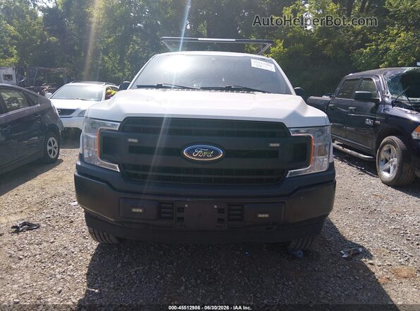 1FTEW1C57KFD54468 2019 FORD F150 White Вид щитка приладів