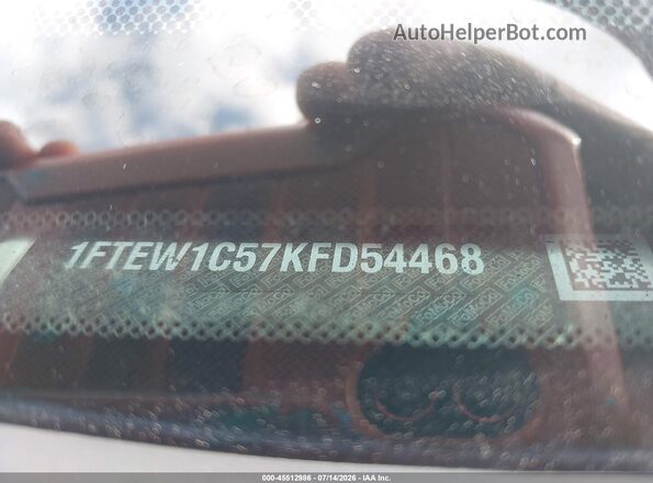 1FTEW1C57KFD54468 2019 FORD F150 White Вид підкапотного простору