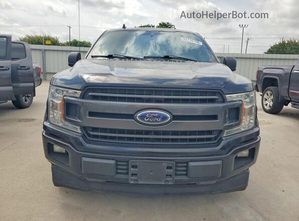 1FTEW1C58KKC20415 2019 FORD F150 Black Front view