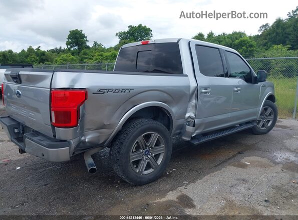 1FTEW1C58LFC17198 2020 FORD F150 Silver Դիմացի տեսք