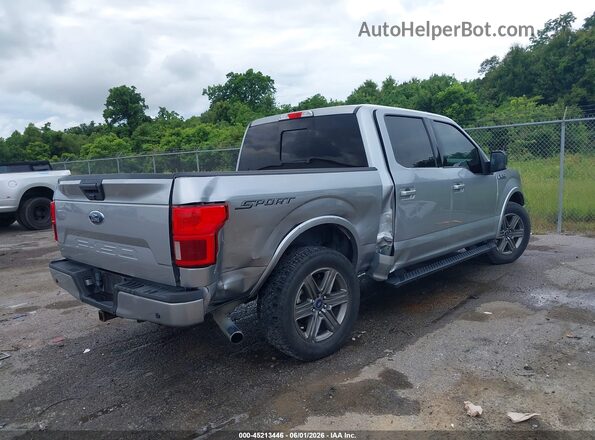 1FTEW1C58LFC17198 2020 FORD F150 Silver Հետևի աջ