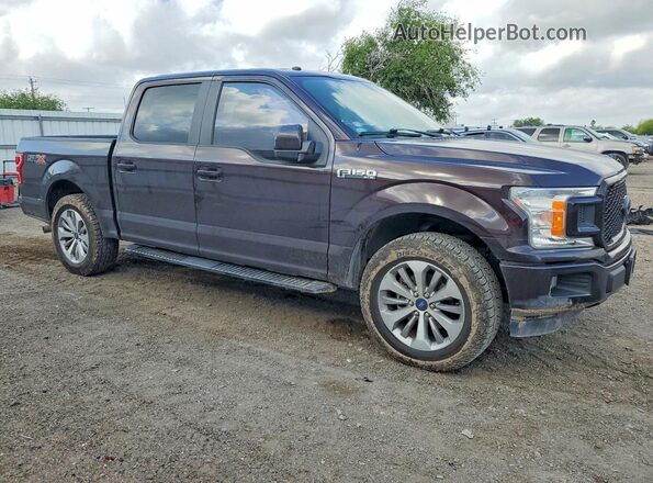 1FTEW1C5XJKC49381 2018 FORD F150 Brown 