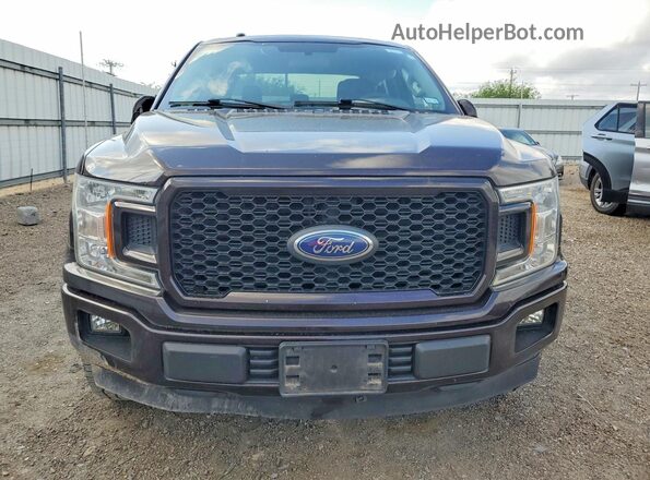 1FTEW1C5XJKC49381 2018 FORD F150 Brown 