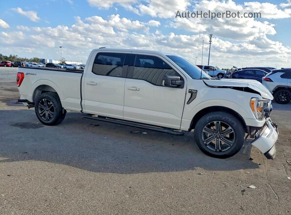 1FTEW1C5XNFC08537 2022 FORD F150 White Delantero derecho
