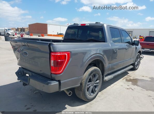 1FTEW1C5XPFB96232 2023 FORD F150 Gray Հետևի աջ
