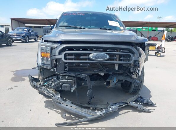 1FTEW1C5XPFB96232 2023 FORD F150 Gray Սալոնի հետևի տեսք