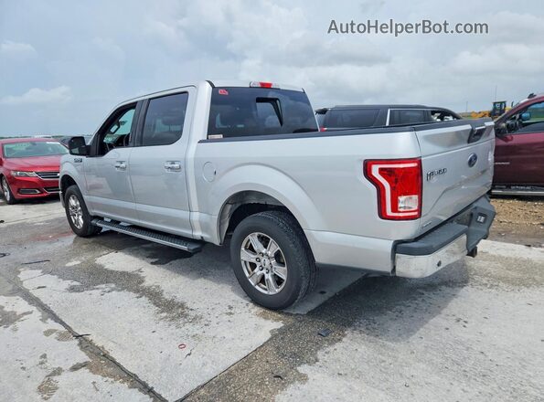 1FTEW1C82GFC71998 2016 FORD F150 Silver Tył lewy