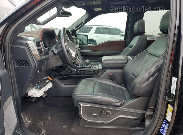 1FTEW1C83NFA26561 2022 FORD F150 Black Vista interior delantera