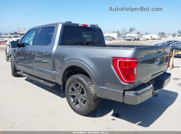 1FTEW1C83PFA14493 2023 FORD F150 Gray უკანა მარცხენა