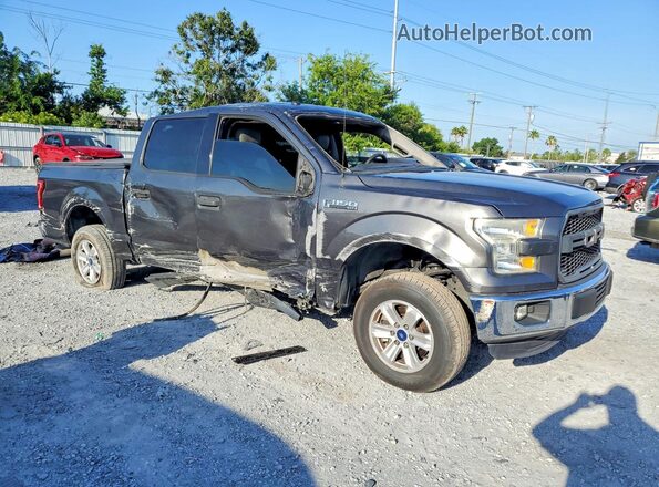 1FTEW1C84GFC60453 2016 FORD F150 Gray 
