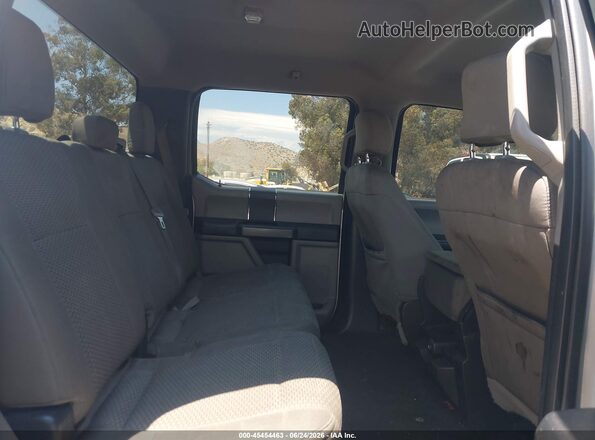 1FTEW1C84GKD46000 2016 FORD F150 Silver Widok naklejki z numerem VIN