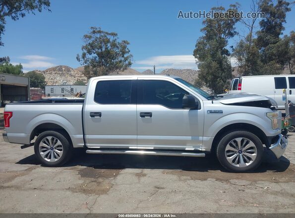 1FTEW1C84GKD46000 2016 FORD F150 Silver Widok wnętrza z tyłu