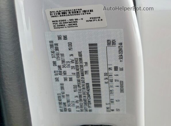 1FTEW1C84PFA05608 2023 FORD F150 White 