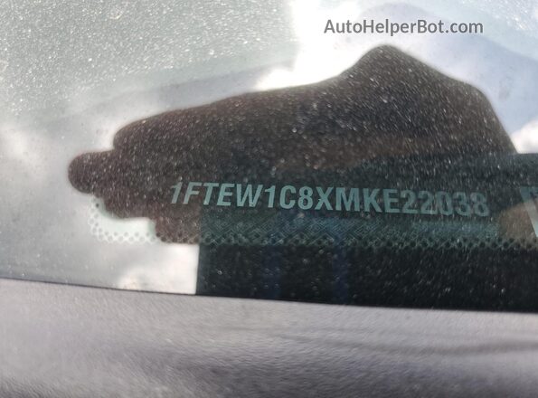 1FTEW1C8XMKE22038 2021 FORD F150 White 