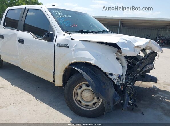 1FTEW1CB2JKD43342 2018 FORD F150 White Вид спереду