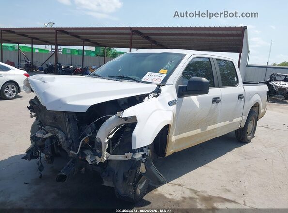 1FTEW1CB2JKD43342 2018 FORD F150 White Передня ліва чверть