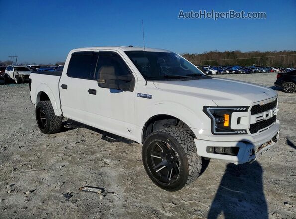 1FTEW1CB3JFD15011 2018 FORD F150 White Przód prawy