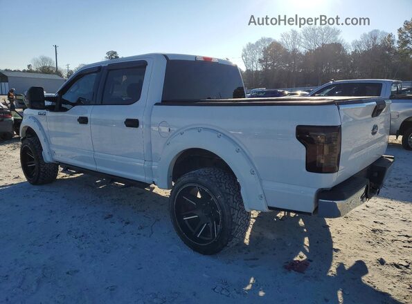 1FTEW1CB3JFD15011 2018 FORD F150 White Tył lewy