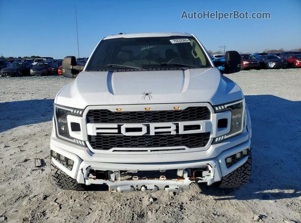 1FTEW1CB3JFD15011 2018 FORD F150 White Widok z przodu