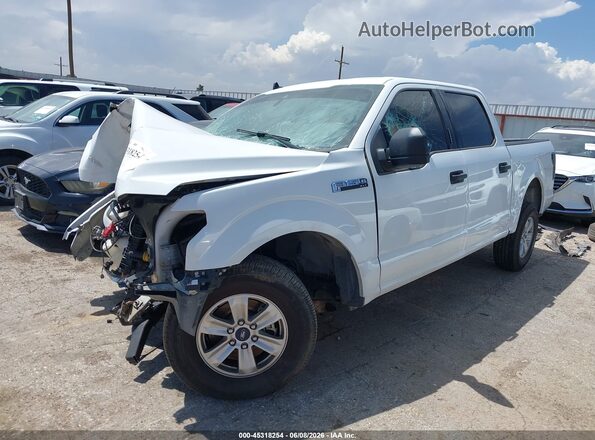 1FTEW1CB3LFA29291 2020 FORD F150 White Առջևի ձախ երեք քառորդ տեսարան