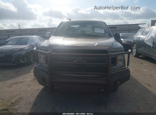1FTEW1CB3LKD47175 2020 FORD F150 Brown ხელსაწყოთა პანელის ხედი