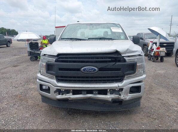 1FTEW1CB4KKD98991 2019 FORD F150 Серебряный Вид щитка приборов