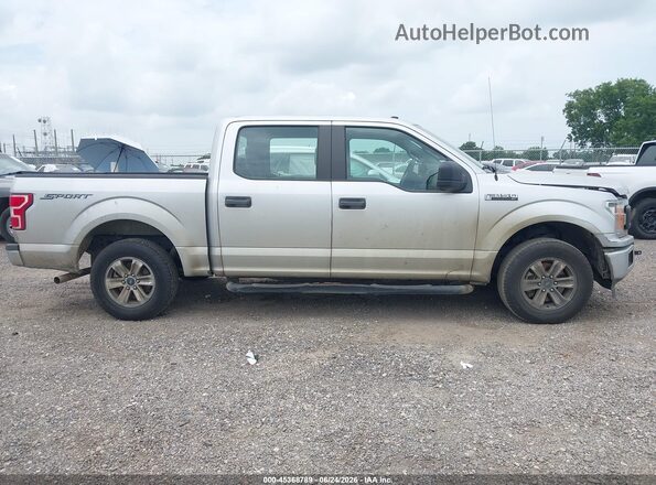 1FTEW1CB4KKD98991 2019 FORD F150 Серебряный Вид задней части салона
