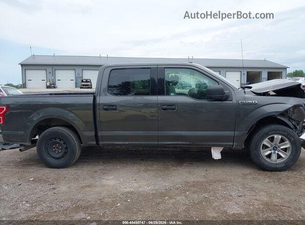 1FTEW1CB6JKC86689 2018 FORD F150 Серый Панорамный вид салона 360°