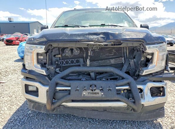 1FTEW1CB7JKE47745 2018 FORD F150 Black Widok z przodu