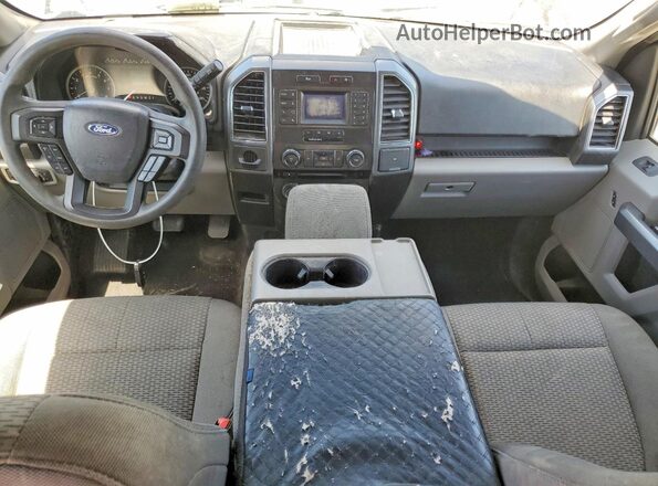 1FTEW1CB7JKE47745 2018 FORD F150 Black Widok deski rozdzielczej