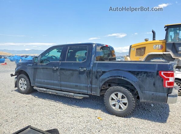 1FTEW1CB7JKE47745 2018 FORD F150 Black Tył lewy