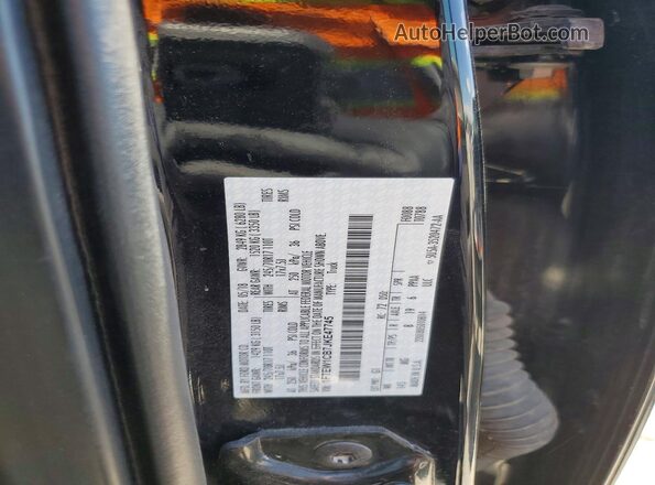 1FTEW1CB7JKE47745 2018 FORD F150 Black Widok komory silnika