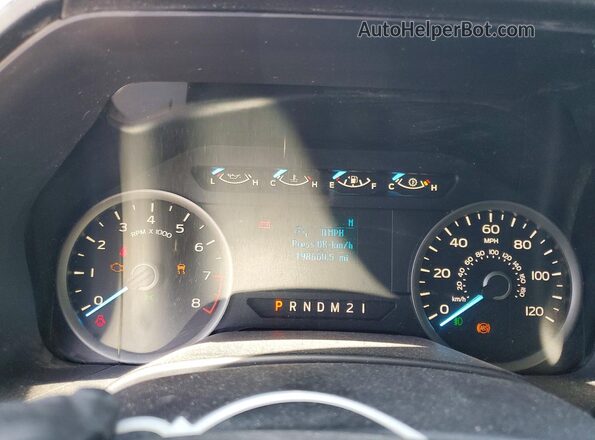 1FTEW1CB7JKE47745 2018 FORD F150 Black Widok zestawu wskaźników
