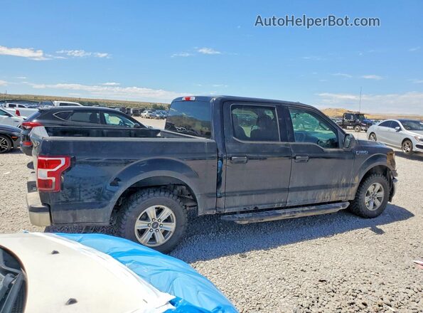 1FTEW1CB7JKE47745 2018 FORD F150 Black Tył prawy