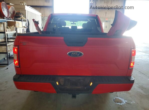 1FTEW1CB8KKC82385 2019 FORD F150 Красный Вид сзади