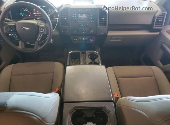 1FTEW1CB8KKC82385 2019 FORD F150 Красный Вид панели приборов