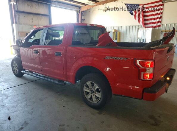1FTEW1CB8KKC82385 2019 FORD F150 Красный Задняя левая четверть