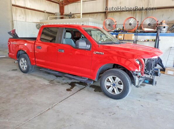 1FTEW1CB8KKC82385 2019 FORD F150 Красный Передняя правая четверть