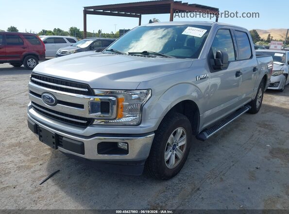 1FTEW1CB9LKE71127 2020 FORD F150 Gray Przód lewy