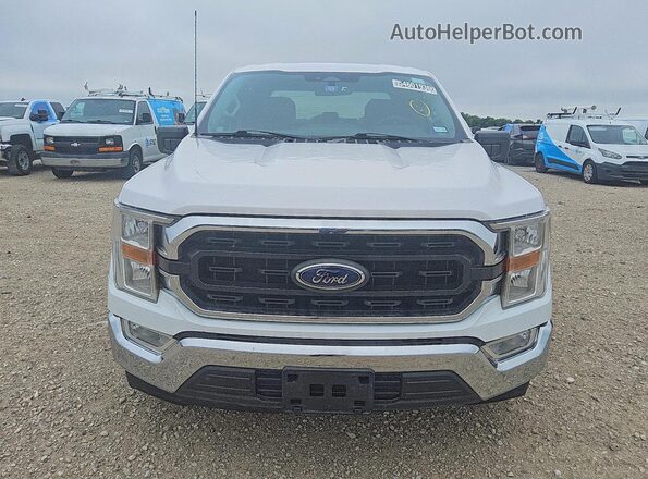 1FTEW1CB9MKE66091 2021 FORD F150 White წინა ხედი