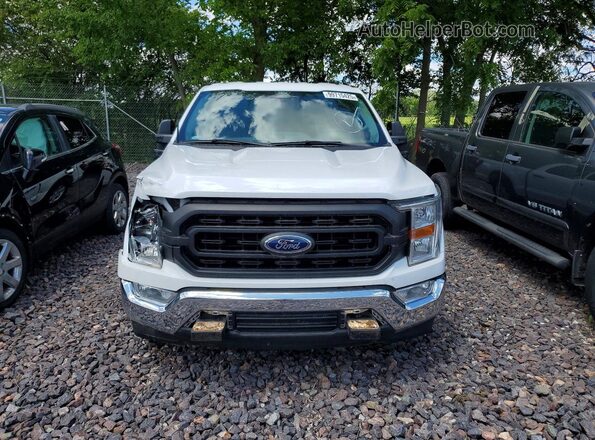 1FTEW1CBXNKE32064 2022 FORD F150 Белый Вид спереди