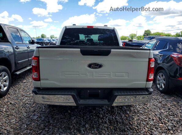 1FTEW1CBXNKE32064 2022 FORD F150 Белый Вид сзади