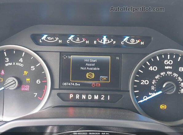1FTEW1CF0GKF90807 2016 FORD F150 White Вид задніх сидінь